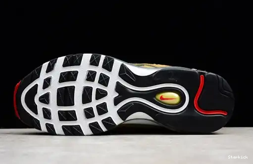 QS AIR METALLIC MAX 97 NIKE OG 884421-700 GOLD 0526